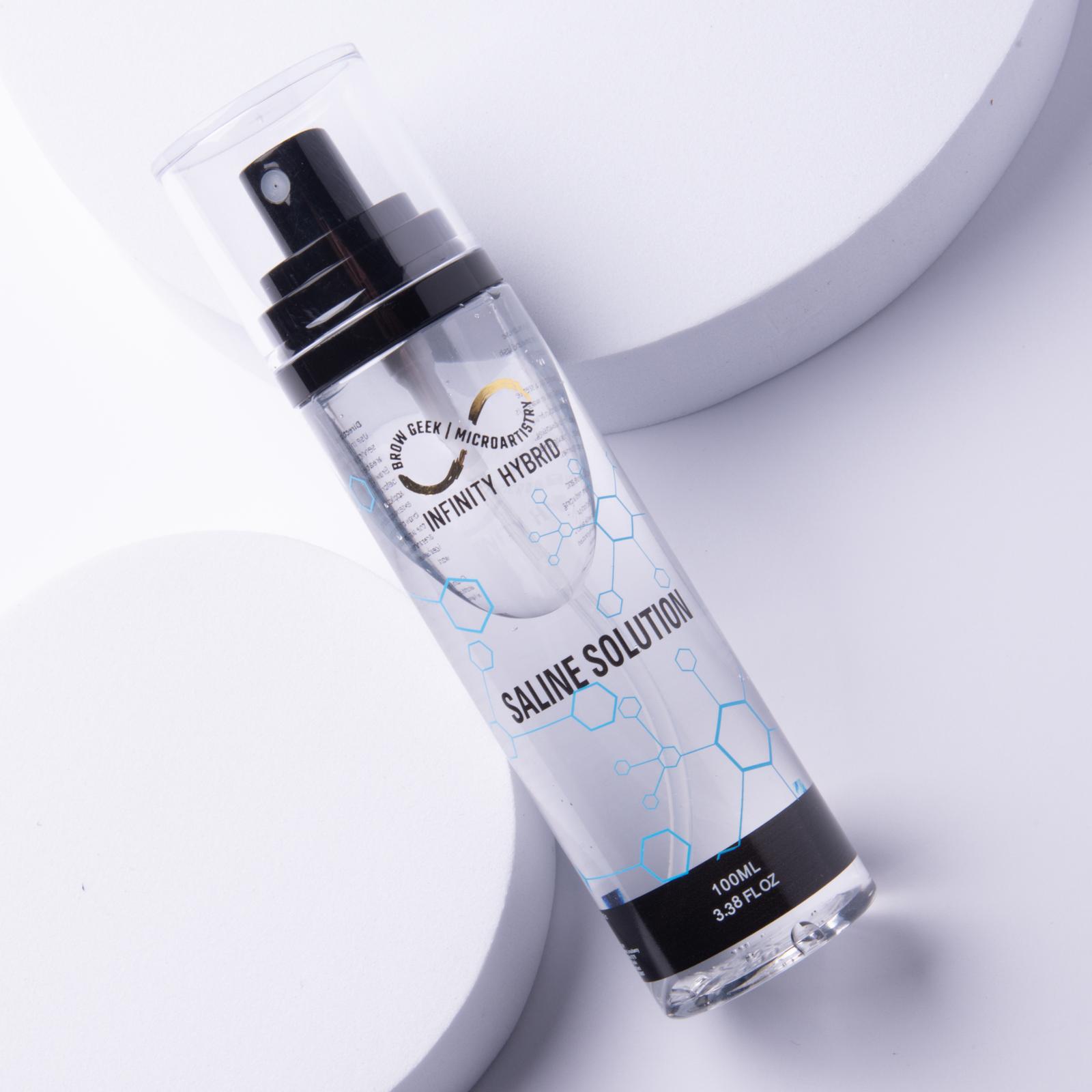 Infinity Brow Saline Solution - 100ml Bundle of 3