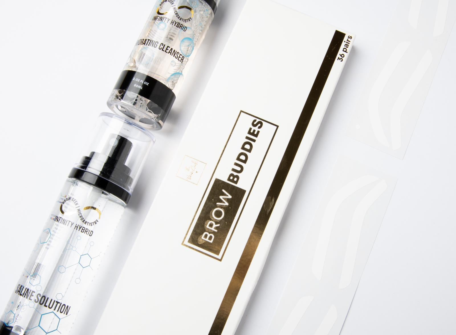Aqua Drops Silver kit 7 shades with developer and aftercare
