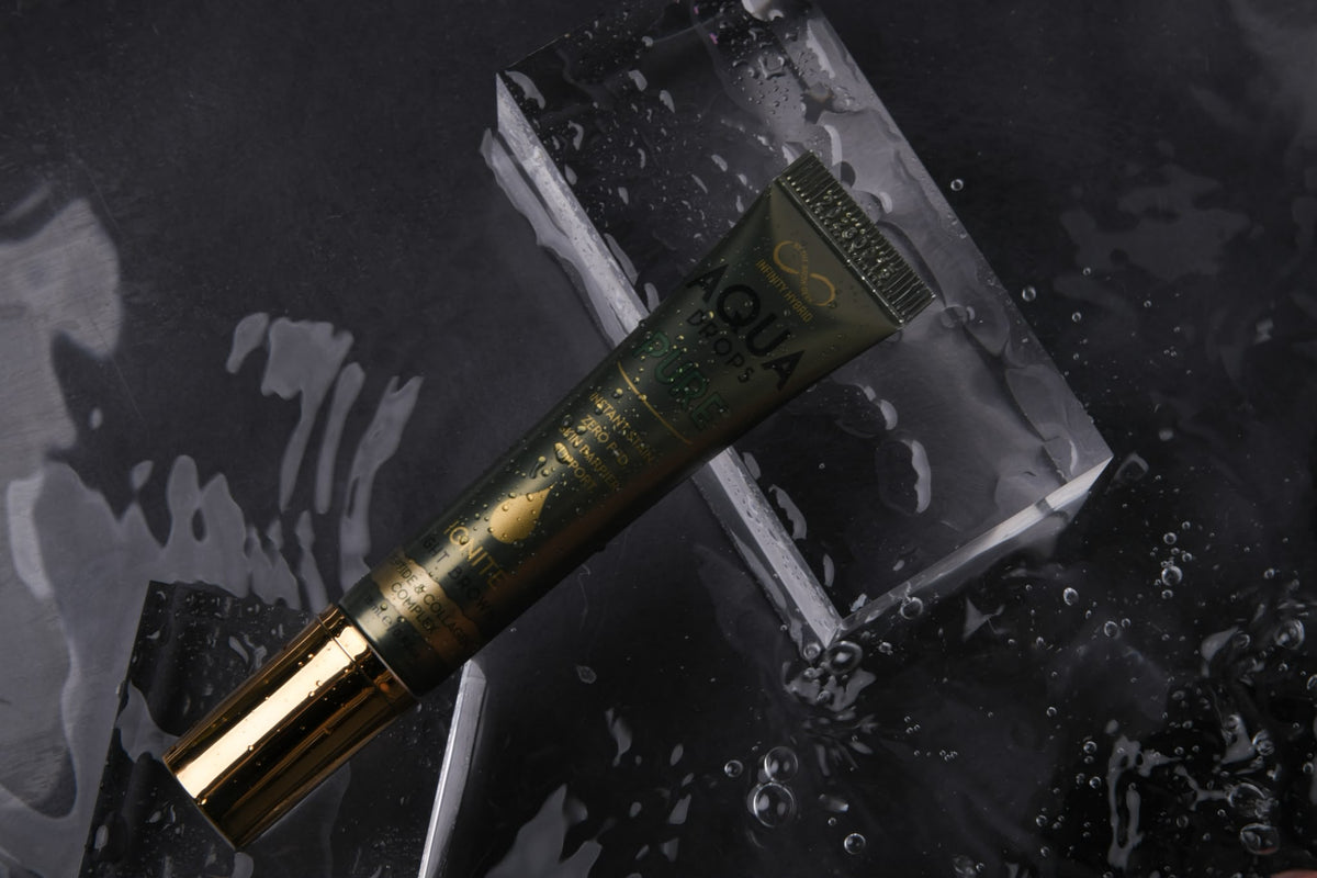 Aqua Drops® Pure Enigma CASTAÑO OSCURO · Tinte líquido de cejas sin PPD · 15ml