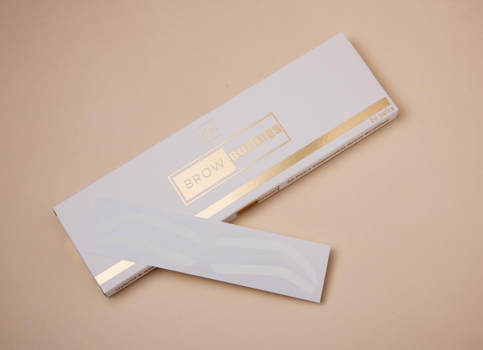 Brow Buddies® · Airbrush Stencils · Box of 36 Pairs,