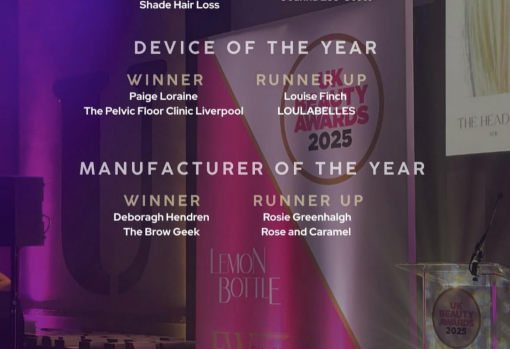 Manufacturer of the Year at the UK Beauty Awards