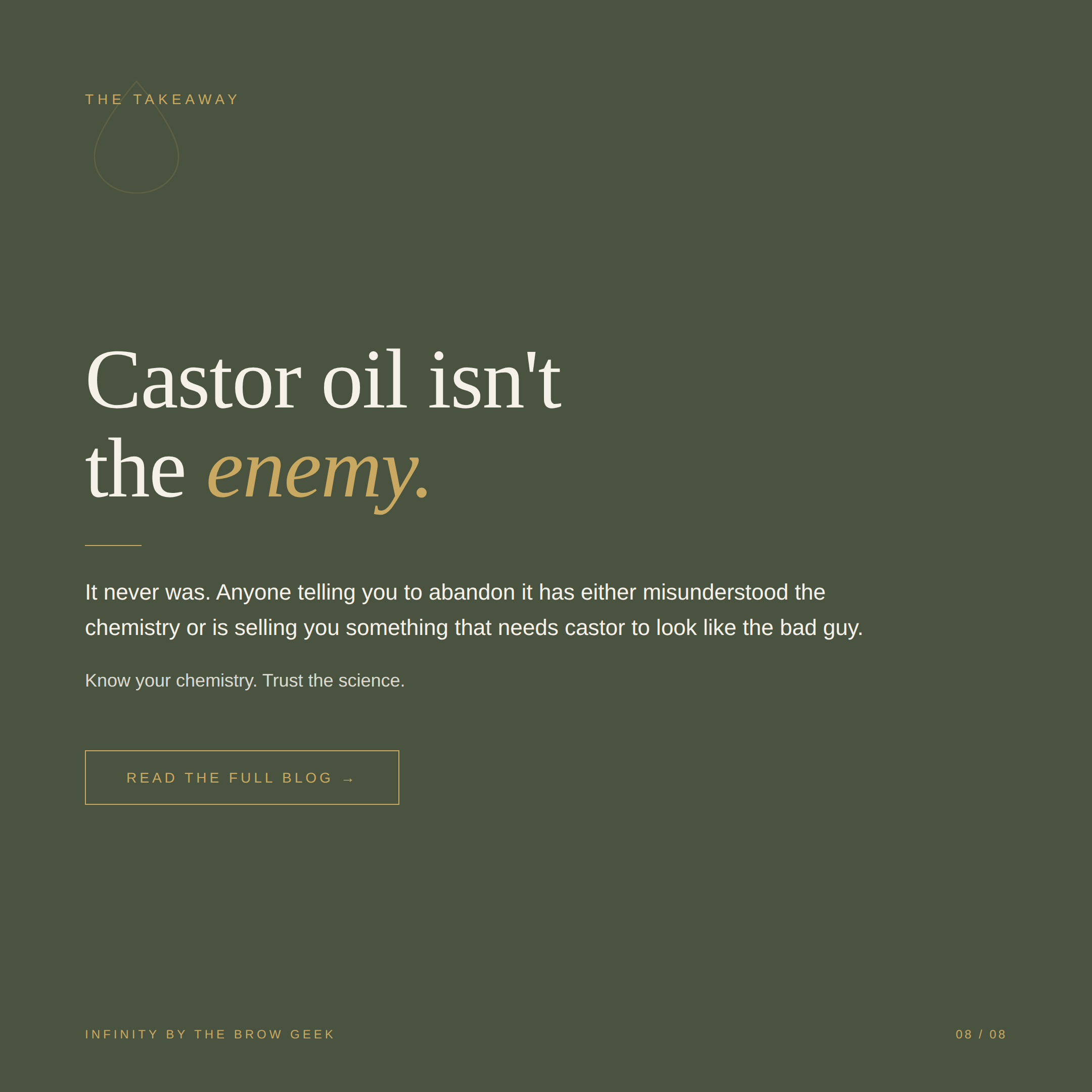 Castor Oil vs Coconut Oil: Why Castor Isn't the Enemy (And Why We Blend It)