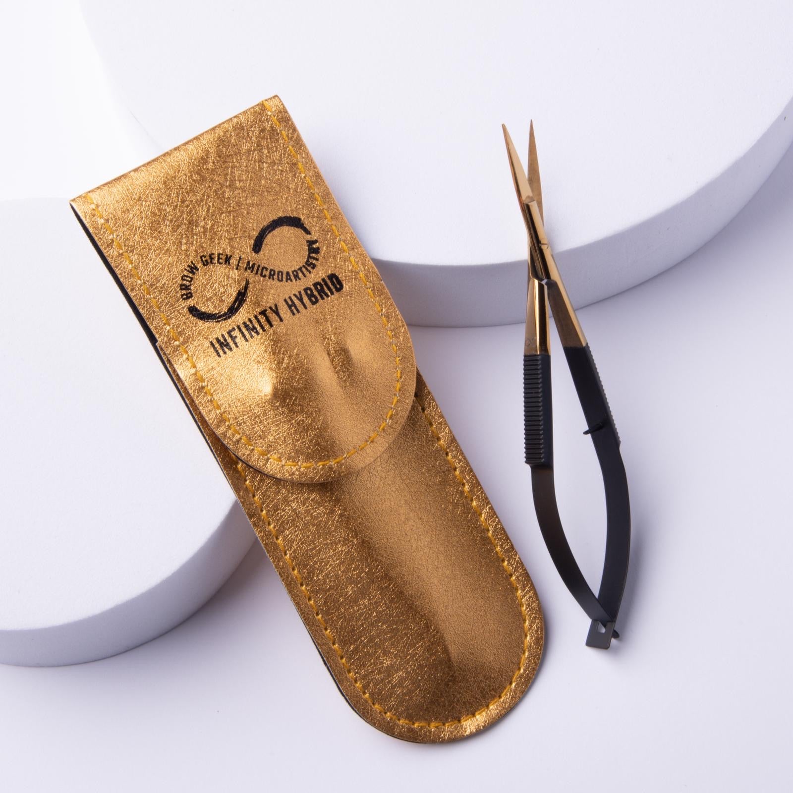 Infinity Spring Loaded Brow Scissors