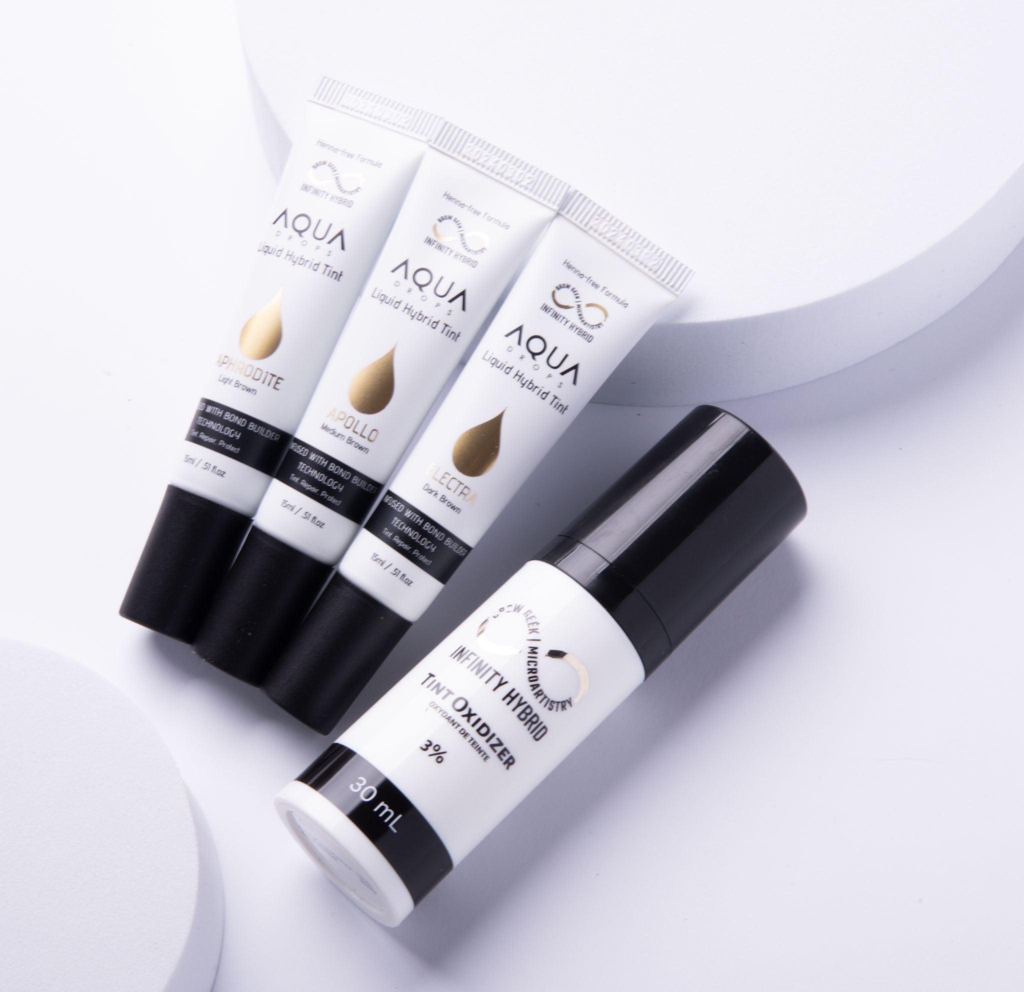 Aqua Drops® Gold Kit · All 7 Shades + Developer + Aftercare