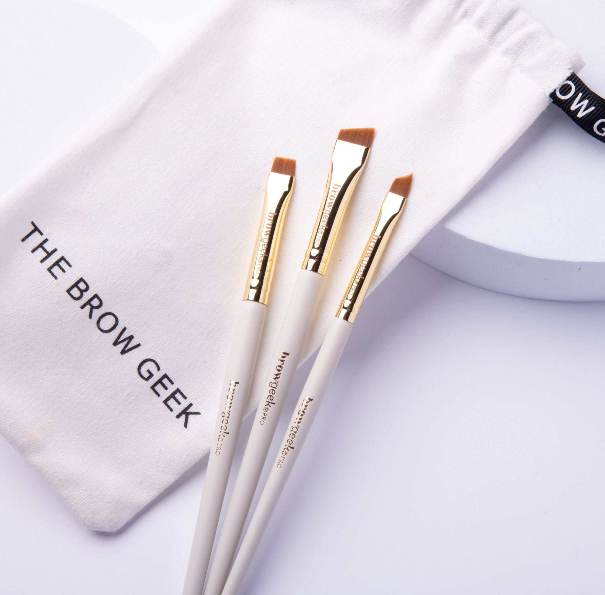 INFINITY BY THE BROW GEEK HYBRID BROW PRO BRUSHES