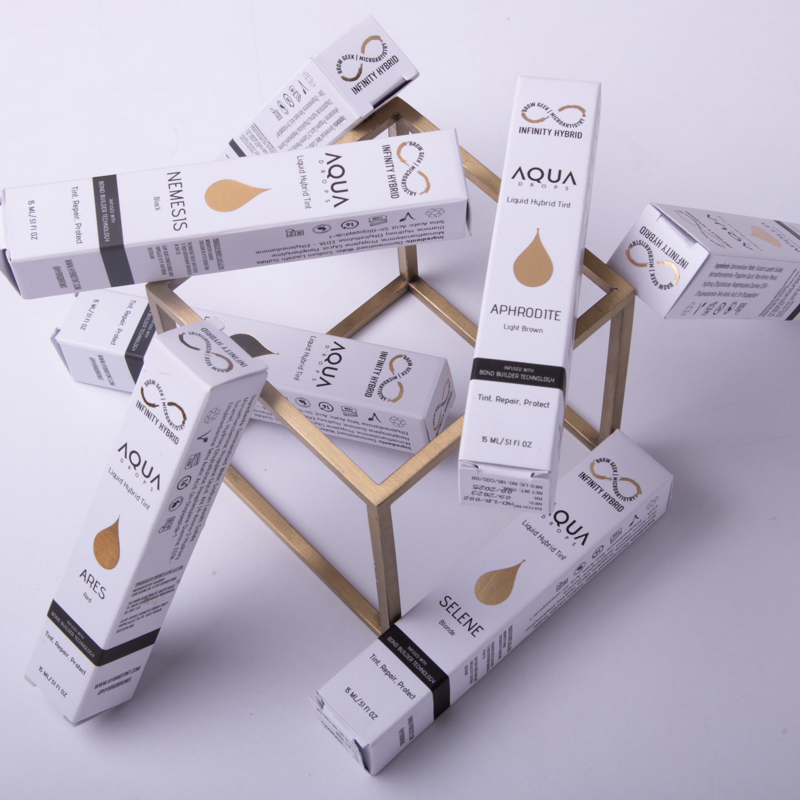 Aqua Drops® · Liquid Brow Tint · 7 Shades | The Brow Geek®