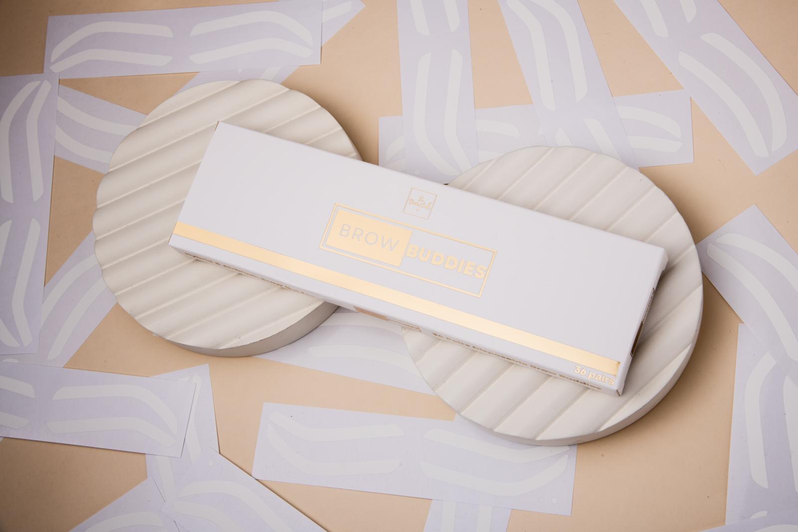 Brow Buddies® · Airbrush Stencils · Box of 36 Pairs perfect for your airbrush hybrid brow stain