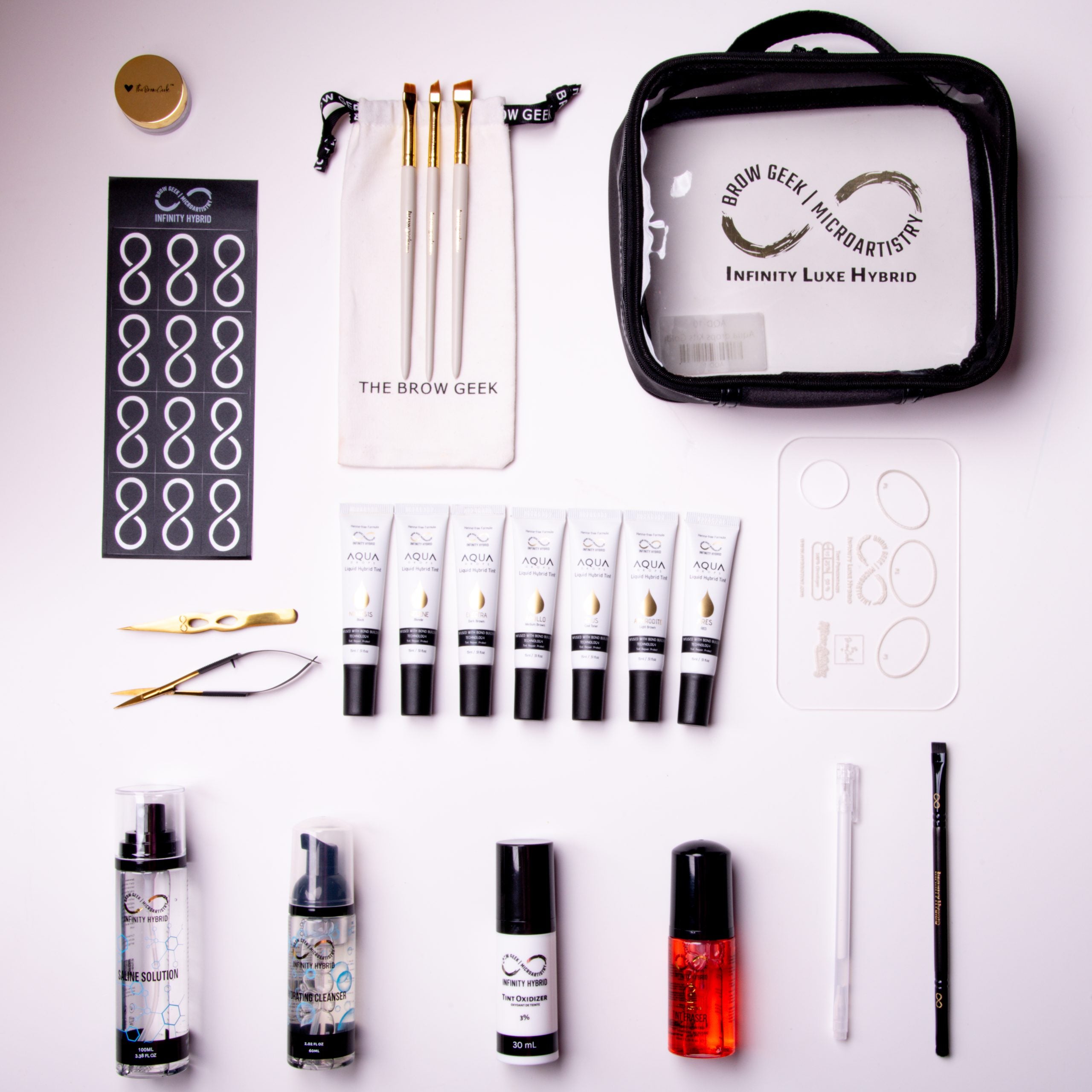 Infinity x The Brow Geek Hero Bundle