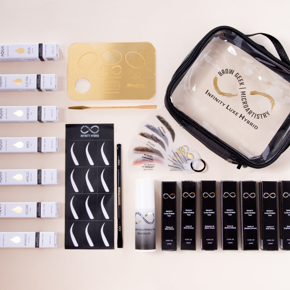 Infinity Luxe Hybrid Tint Kit- Gold Kit - Wholesale 60