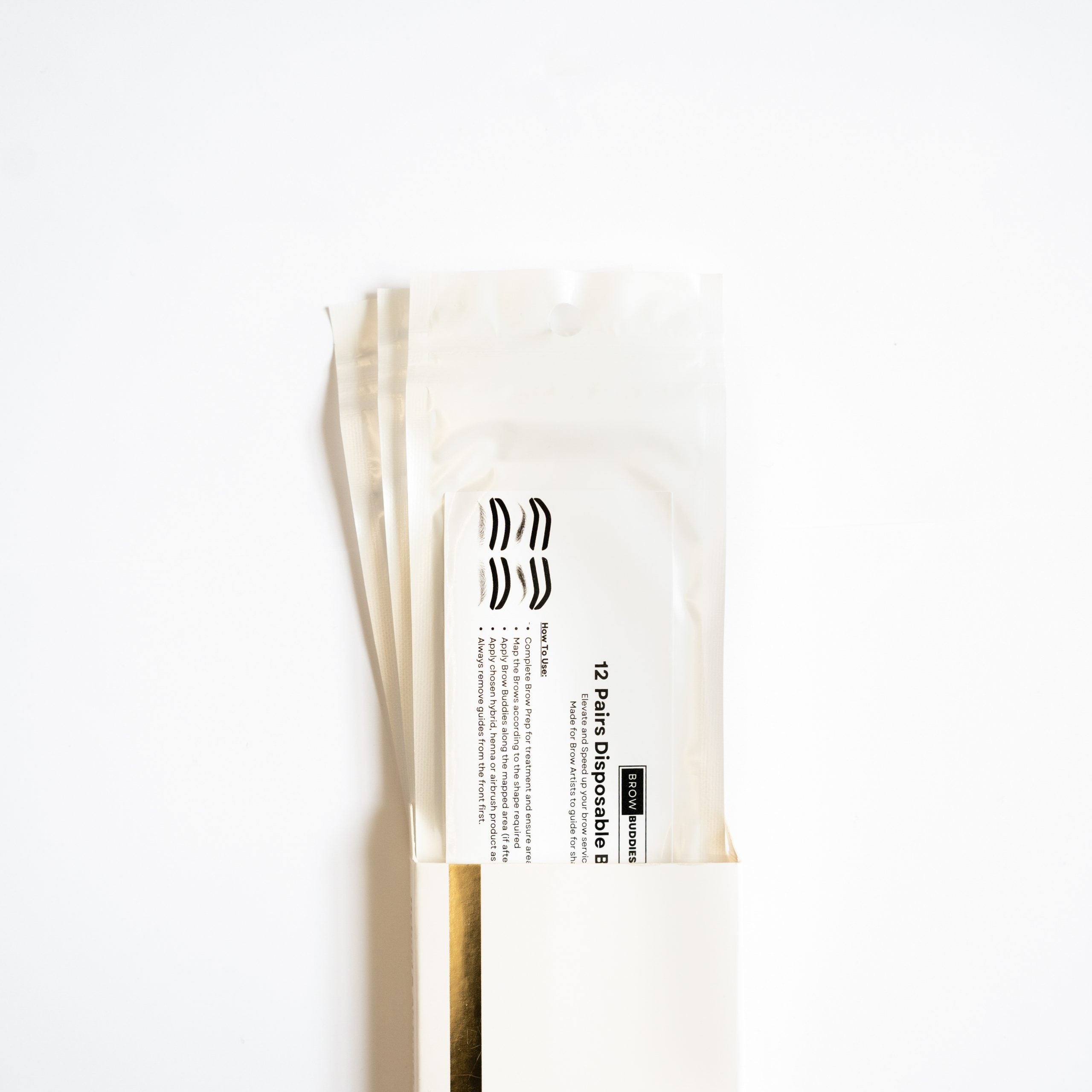 The Brow Geek Brow Buddies™ Airbrush and Hybrid Brow Stickers