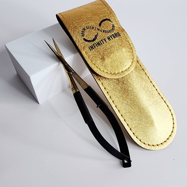 Gold Infinity Hybrid Spring Scissors - Wholesale 35